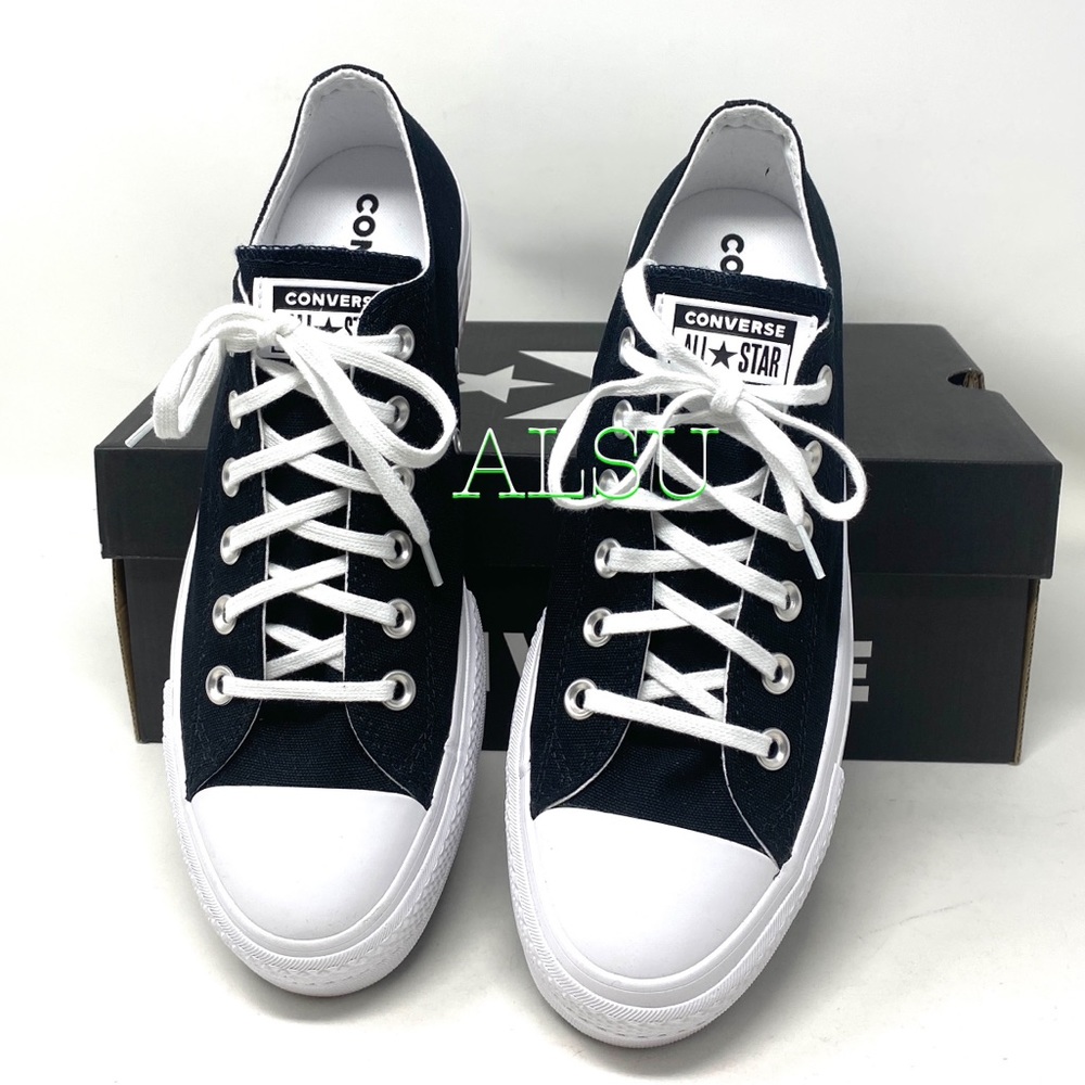 Converse Ctas Lift Black University Red Platform W - Picture 4 of 10